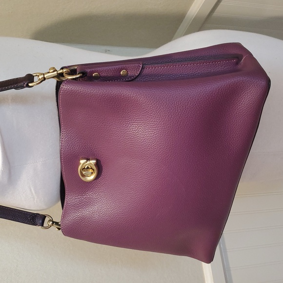 Coach Handbags - Like NEW Coach Willow Bag In Deep Berry
